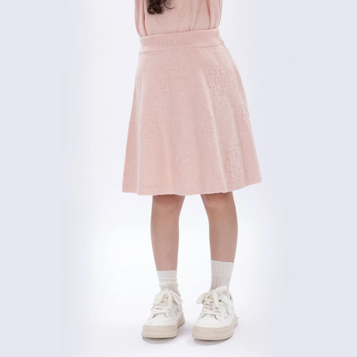 Casual Floral Skirt for Girls Image