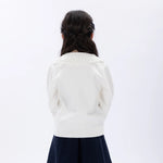 Casual Jacquard Sweater for Girls Image