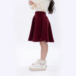 Casual Jacquard Skirt for Girls Image