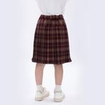 Casual Checked Skirt for Girls Image