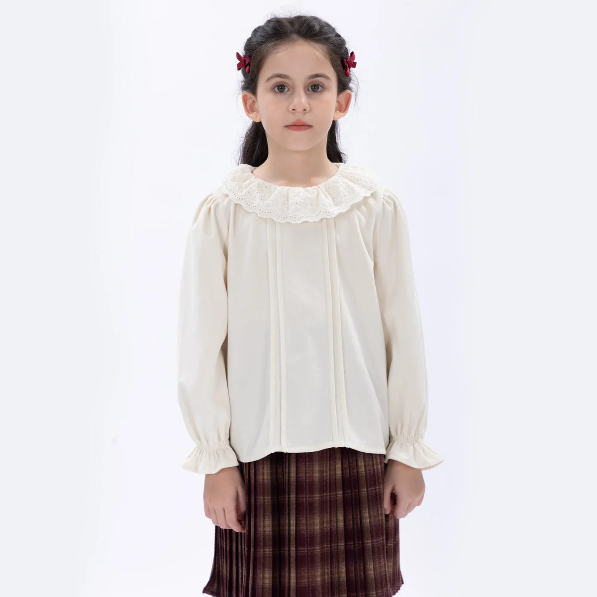 Casual Floral Blouse for Girls Image