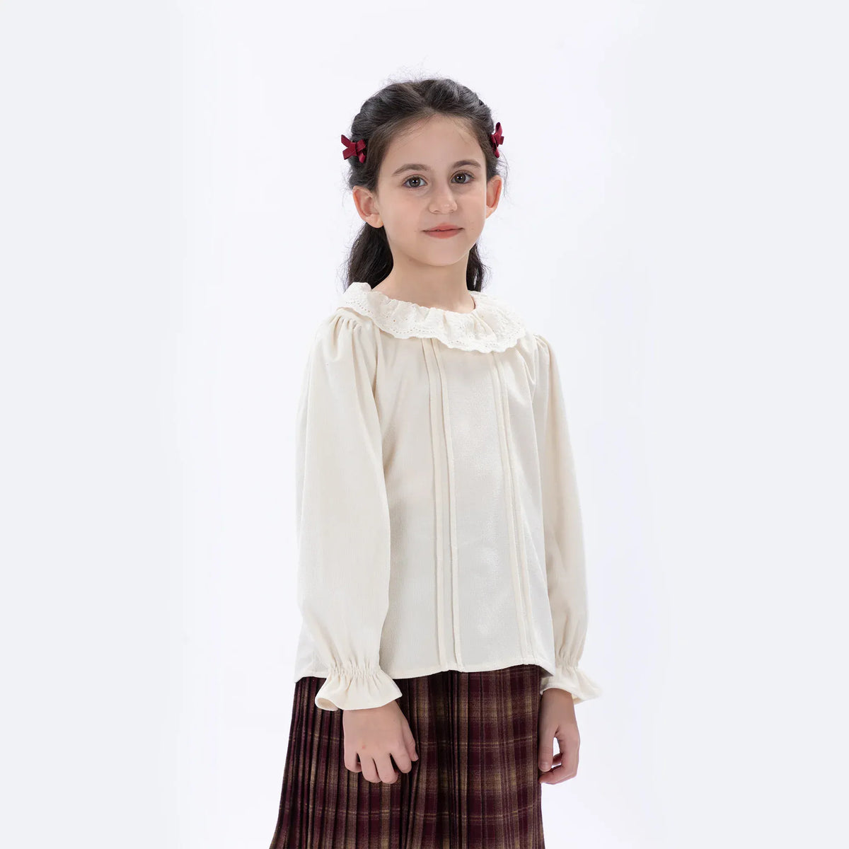 Casual Floral Blouse for Girls Image