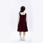 Casual Plain Dress for Girls Image