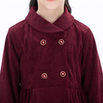 Casual Plain Dress for Girls Image