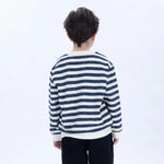 Casual Striped Sweatshirt for Boys Image