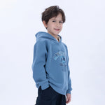 Casual Printed Hoodie for Boys Image