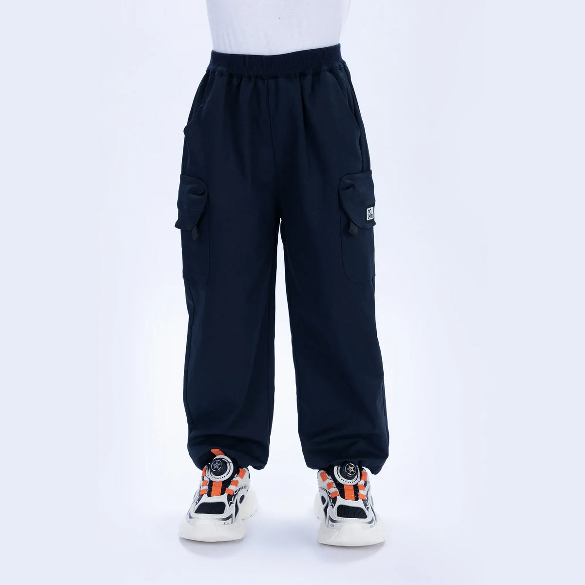 Casual Badge Pants for Boys Image