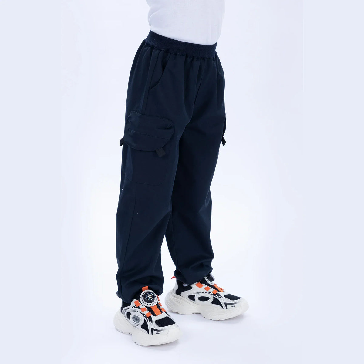 Casual Badge Pants for Boys Image