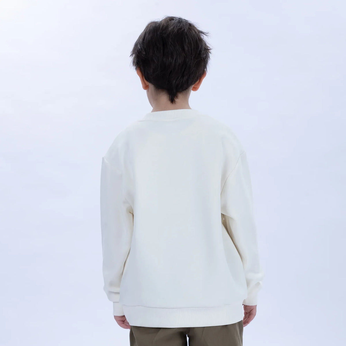 Casual Printed Sweatshirt for Boys Image