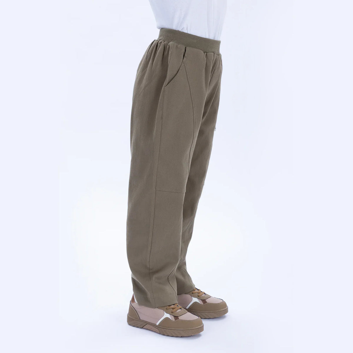 Casual Badge Pants for Boys Image