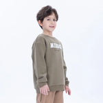Casual Embroidery Sweatshirt for Boys Image