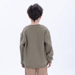 Casual Embroidery Sweatshirt for Boys Image
