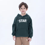 Casual Printed Hoodie for Boys Image