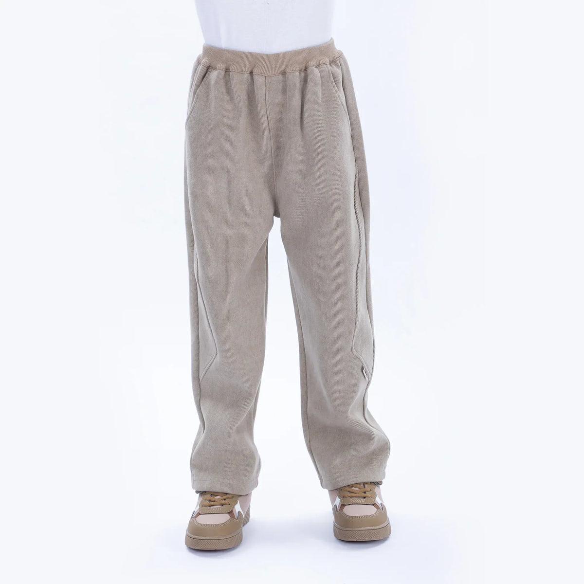 Casual Badge Pants for Boys Image