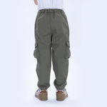 Casual Badge Pants for Boys Image