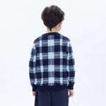 Casual Checked Sweater for Boys Image