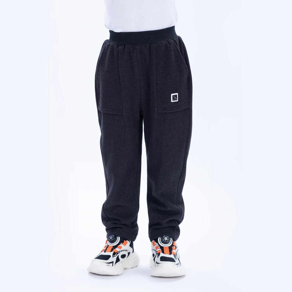 Casual Badge Pants for Boys Image