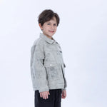 Casual Tie-Dye Jacket for Boys Image