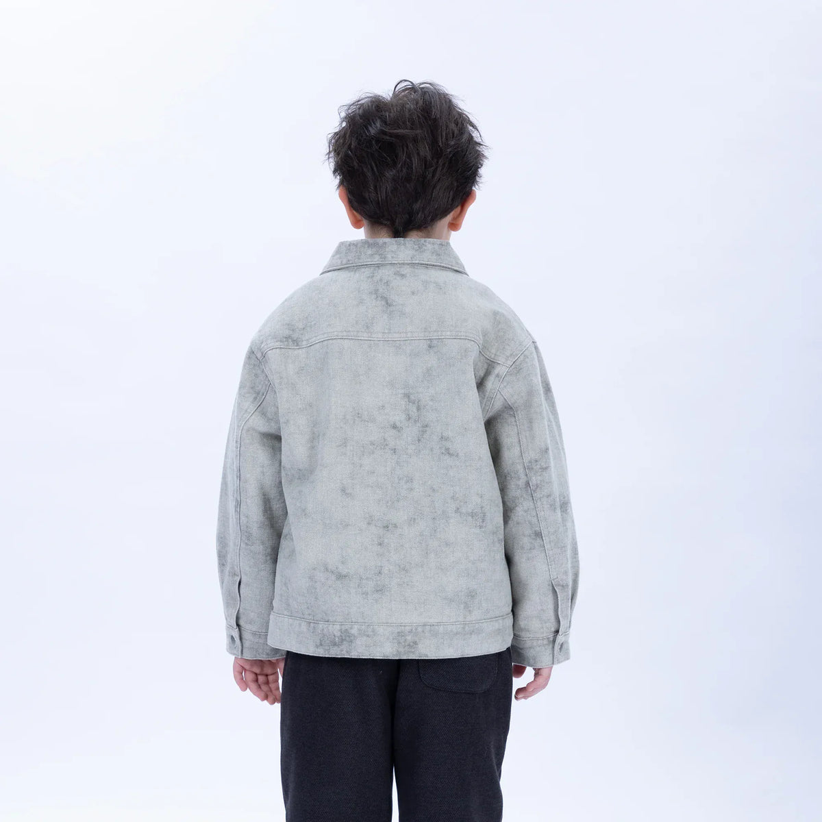 Casual Tie-Dye Jacket for Boys Image