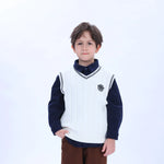 Casual Badge Waistcoat for Boys Image