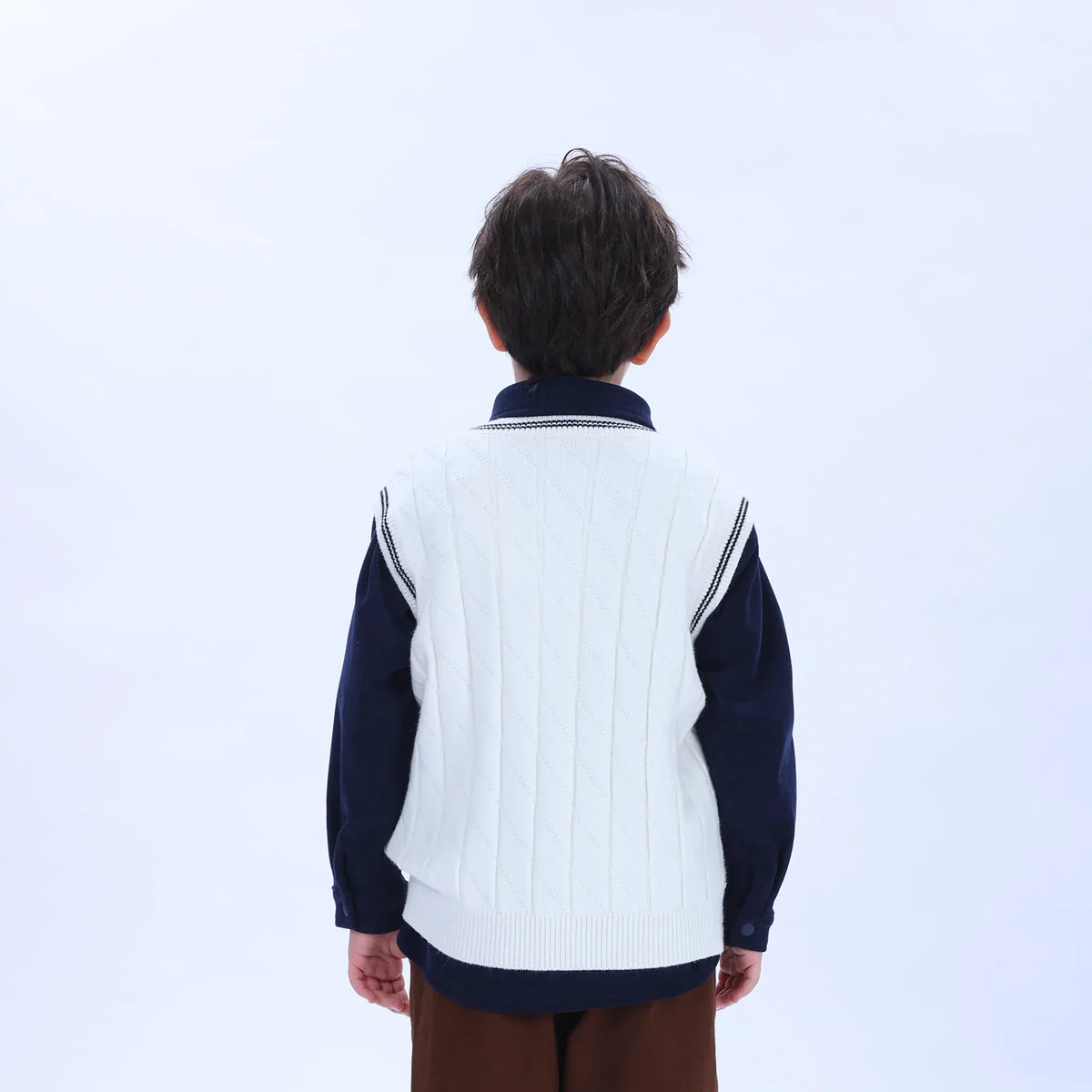 Casual Badge Waistcoat for Boys Image