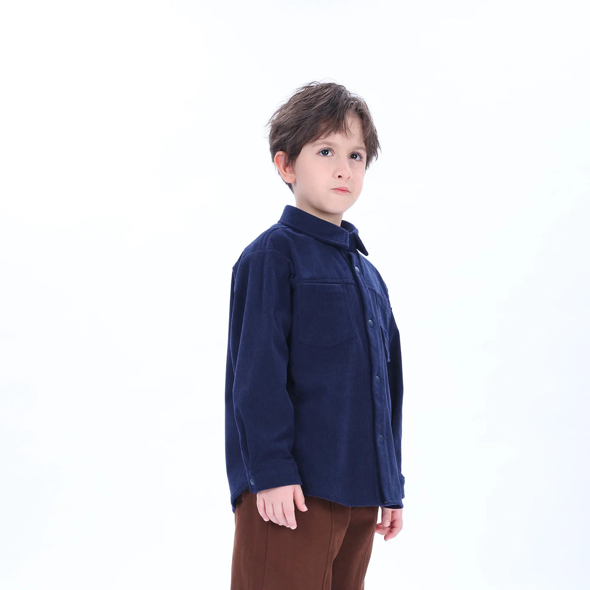 Casual Badge Shirt for Boys Image