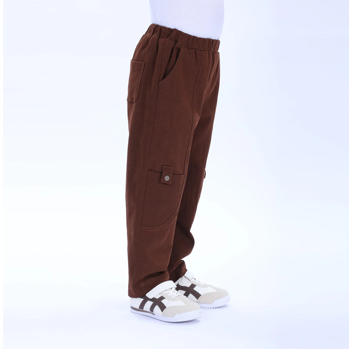 Casual Badge Pants for Boys Image