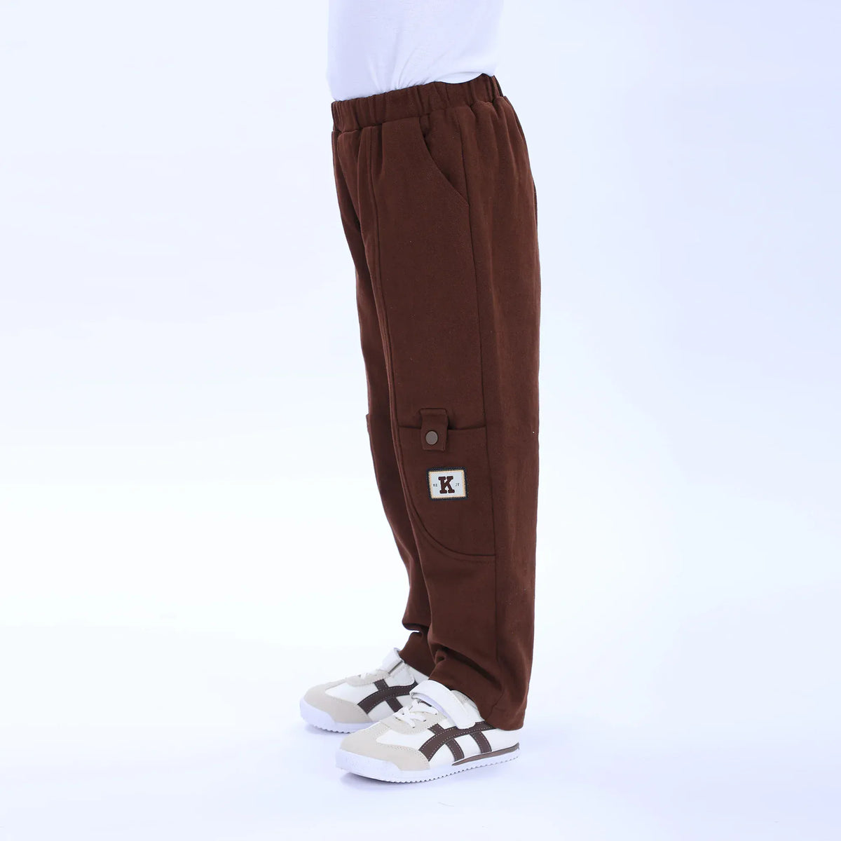 Casual Badge Pants for Boys Image