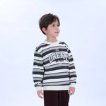 Casual Striped Sweatshirt for Boys Image