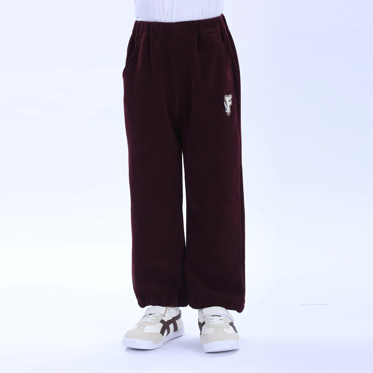 Casual Badge Pants for Boys Image