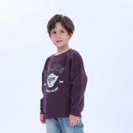 Casual Printed Sweatshirt for Boys Image