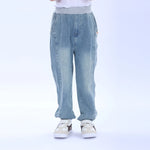 Casual Washed Jeans Pants for Boys Image