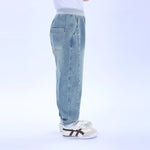Casual Washed Jeans Pants for Boys Image