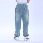 Casual Washed Jeans Pants for Boys Image