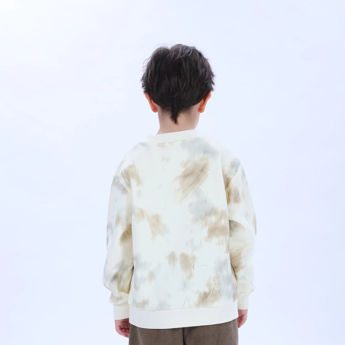 Casual Tie-Dye Sweatshirt for Boys Image