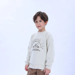 Casual Printed Sweatshirt for Boys Image