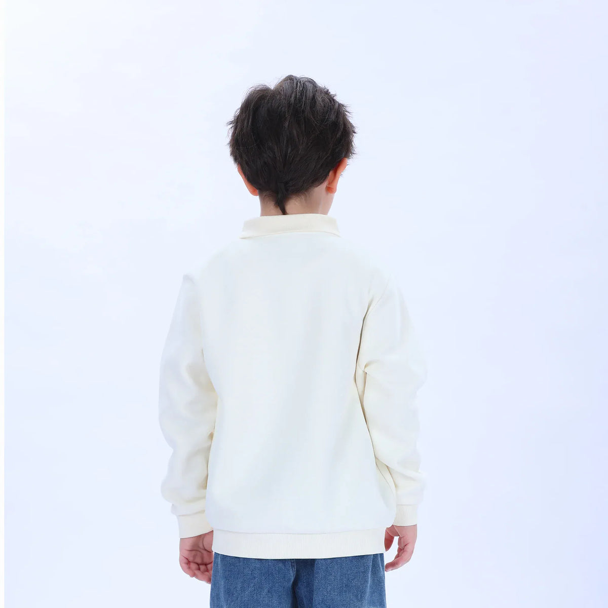 Casual Printed Polo Shirt for Boys Image