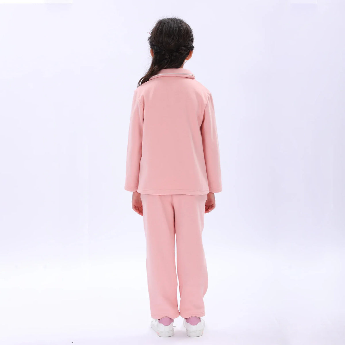 Plain Pajama Set-2Pc for Girls Image