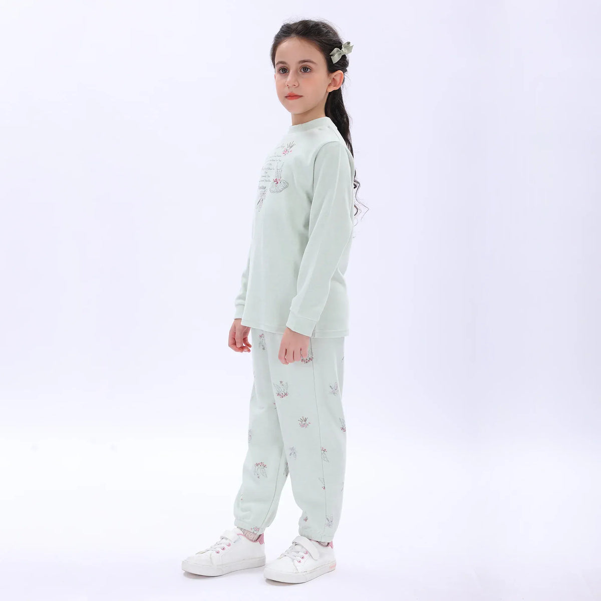 Printed Pajama Set-2Pc for Girls Image