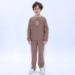 Light Coffee Pajama Set-2Pc for Boys Image