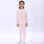 Pink Plain Thermal Set-2Pc for Girls Image
