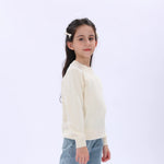Casual Printed Sweater for Girls Image