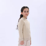 Casual Printed Sweater for Girls Image