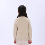 Casual Printed Sweater for Girls Image