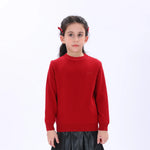 Casual Printed Sweater for Girls Image