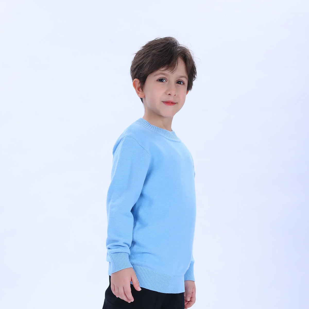 Casual Printed Sweater for Boys Image