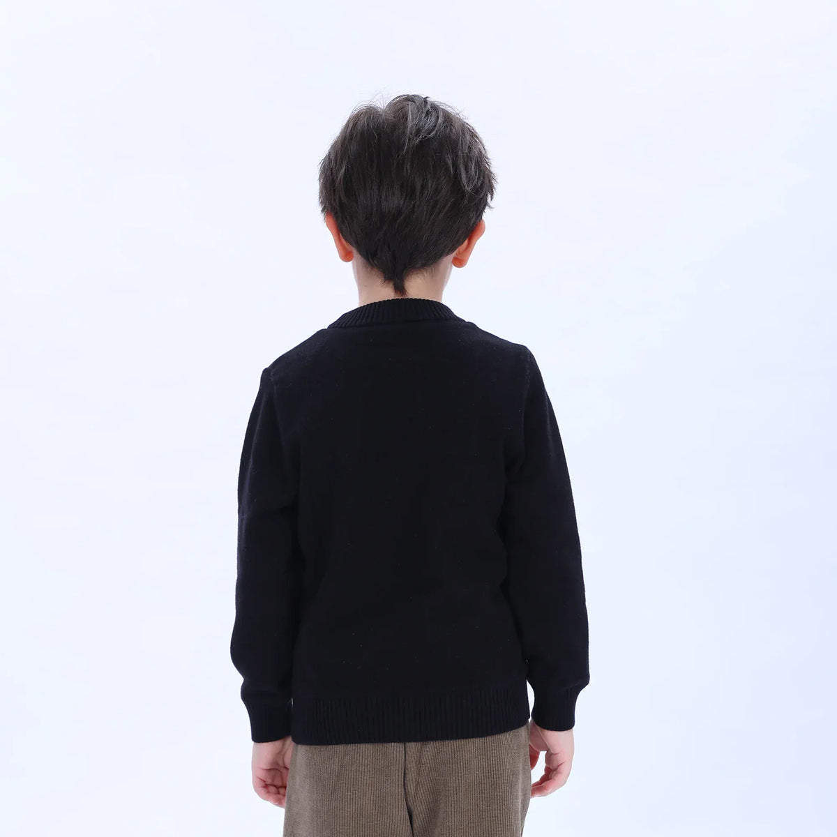 Casual Printed Sweater for Boys Image