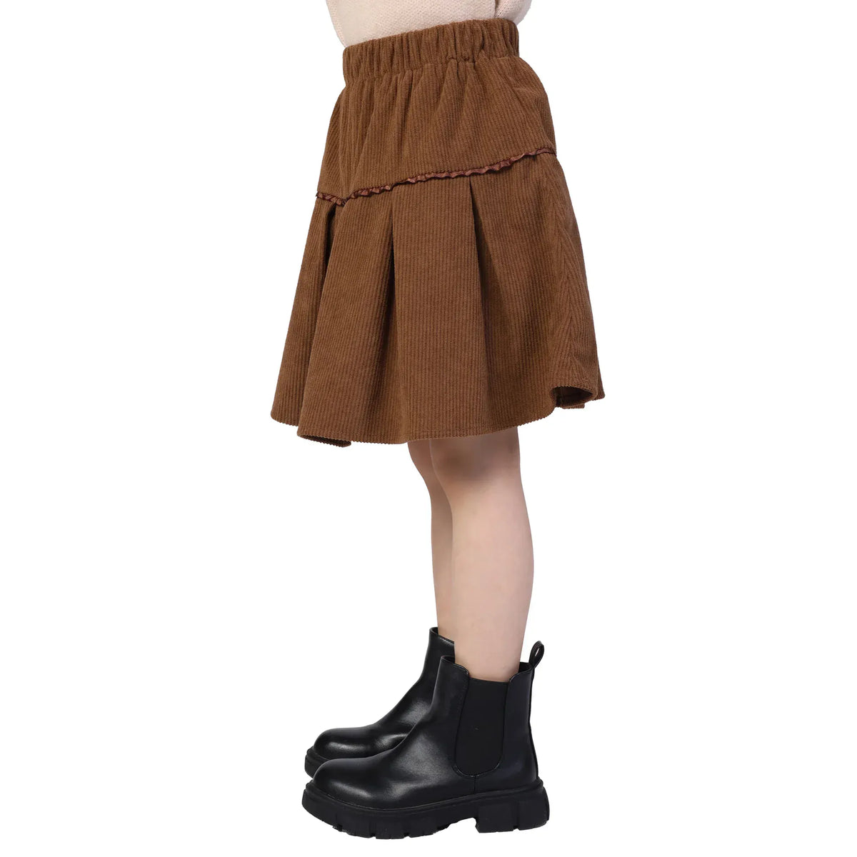 Plain Classic Skirt for Girls Image
