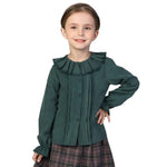 Plain Classic Shirt for Girls Image