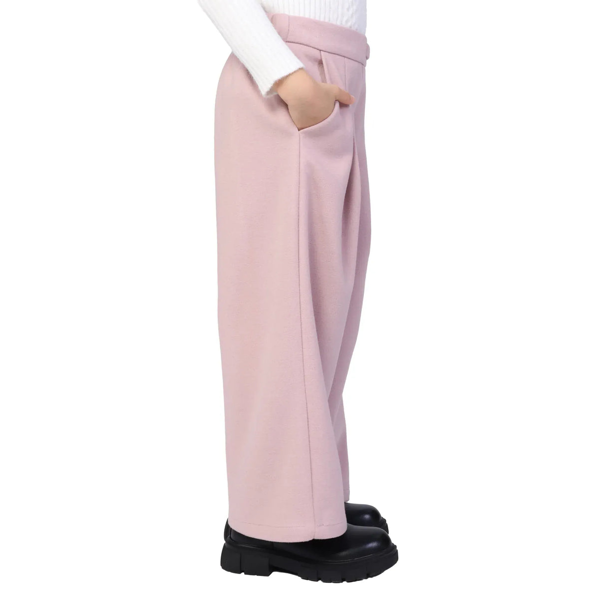 Plain Classic Pants for Girls Image